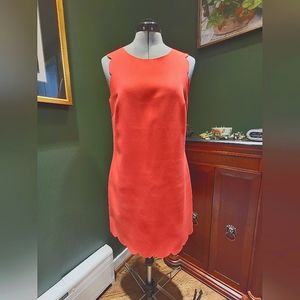J. Crew Scalloped Edge Dress Size 6